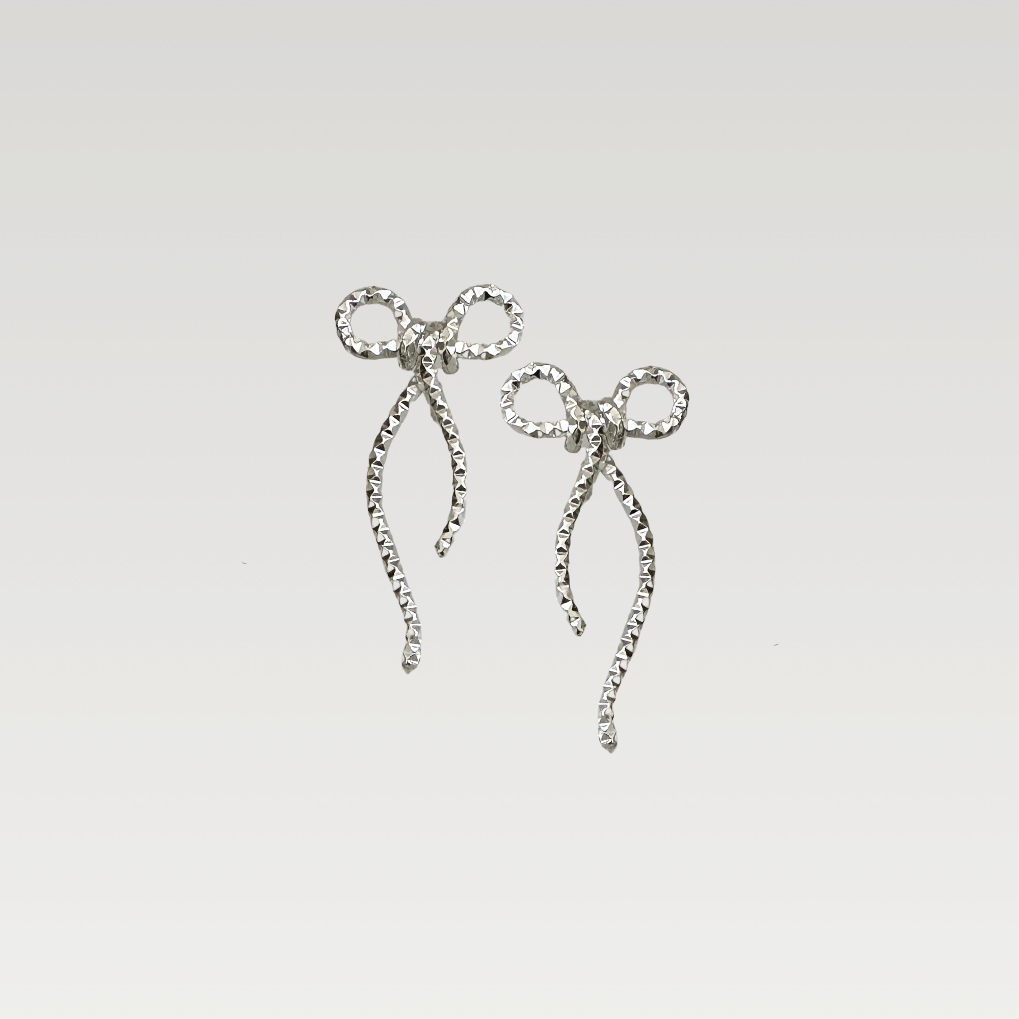 【HYERES LOR】24SS★ H Ribbon Drawn Silver Earrings Erin+DeLuca+Jewelry+spring+